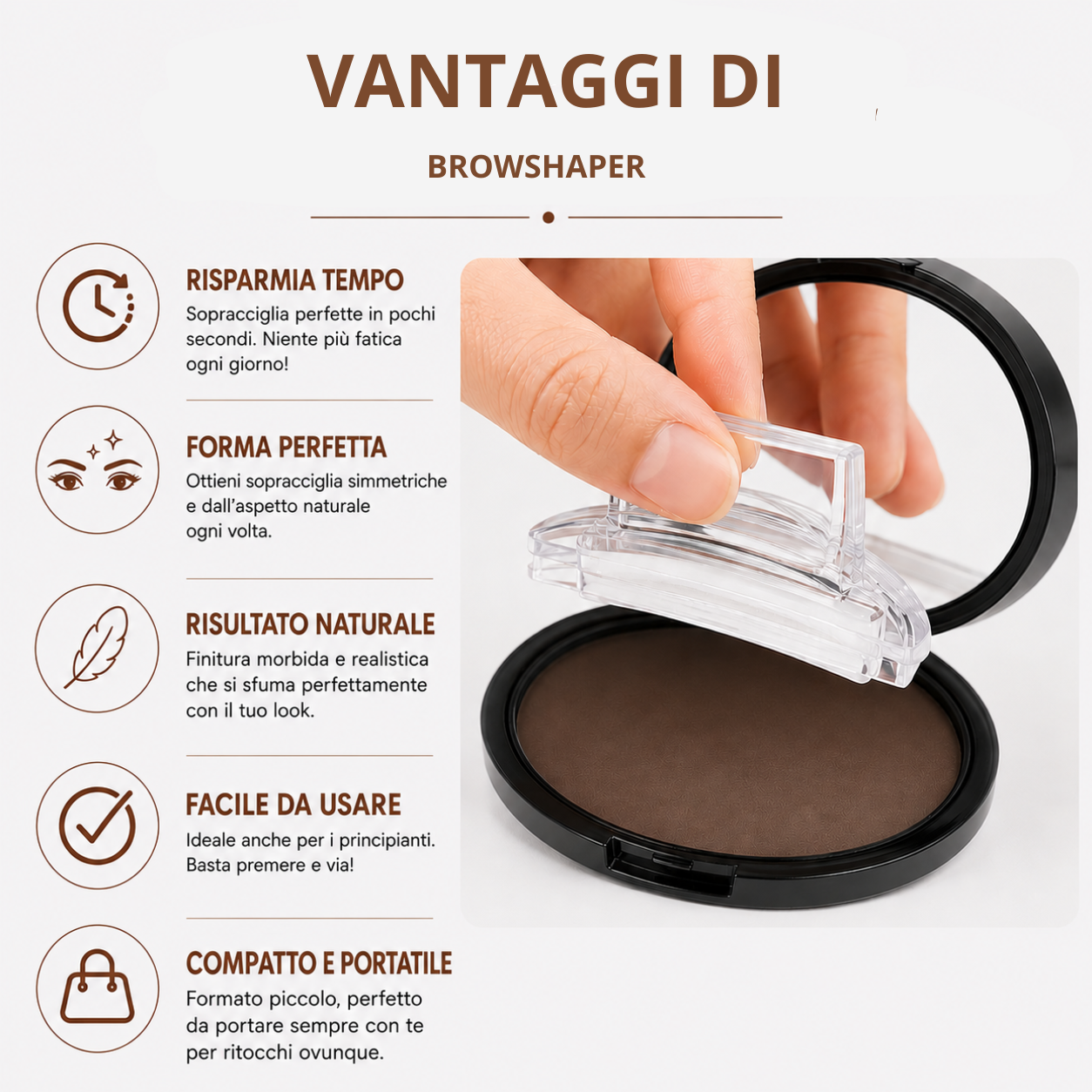 BrowShaper PRO – Applicatore per Sopracciglia