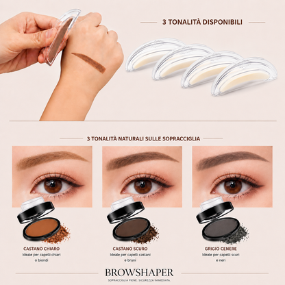 BrowShaper PRO – Applicatore per Sopracciglia