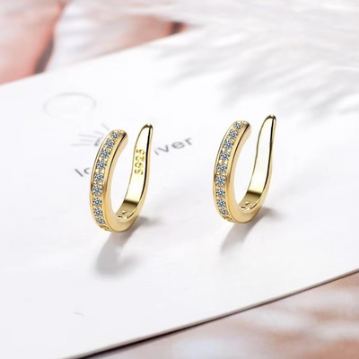 Orecchino riutilizzabile per un Look Naturale che Armonizza il Tuo Viso